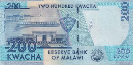 Malawi 200 Kwacha - Rose L. Chibambo - 2020 - Série BH - P.NEW