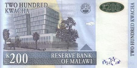 Malawi 200 Kwacha J. Chilembwe - Banque Centrale - 2003