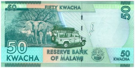 Malawi 50 Kwacha Philip Gomani II - 2014
