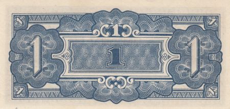 Malaya 1 Dollar Malaya ,  Japanese Government - 1944 - Série MS