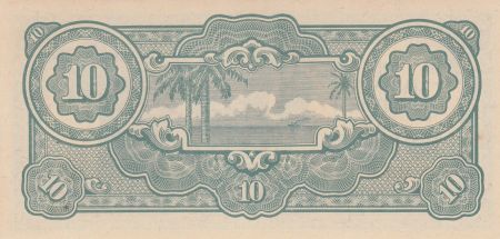 Malaya 10 Dollars ,  Japanese Government - 1944 - M7 b