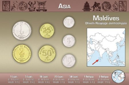 Maldives Monnaies du Monde - Maldives