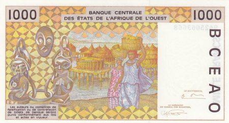 Mali 1000 Francs femme 1994 - Mali
