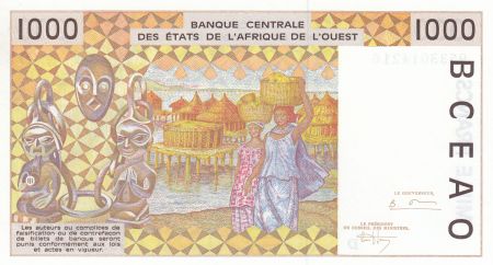 Mali 1000 Francs femme 1995 - Niger