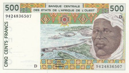 Mali 500 Francs homme 1994 - Mali
