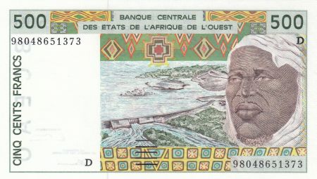 Mali 500 Francs homme 1998 - Mali