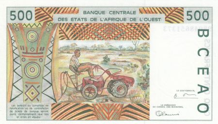 Mali 500 Francs homme 1998 - Mali