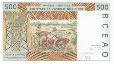 Mali 500 Francs homme 1999 - Mali