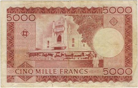 Mali 5000 Francs Pdt M. Keita, Fermiers - Marché