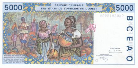 Mali 5000 Francs personnage 1994 - Mali