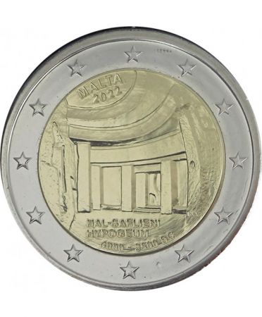 Malte 2 Euro Malte  - Hypogée de Hal Saflieni - 2022
