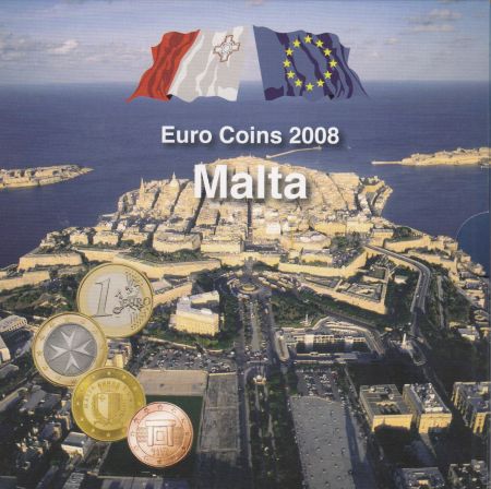 Malte Coffret BU Malte 2008 - 8 monnaies en euro