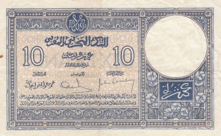 Maroc 10 Francs 01-07-1928 - TTB - Série A.890 - P.11b