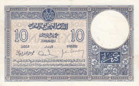 Maroc 10 Francs 01-07-1928 - TTB - Série M.914-735 - P.11b