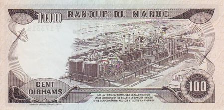 Maroc 100 Dirhams Hassan II - Raffinerie