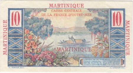 Martinique 10 Francs Colbert - 1946 Série C.12