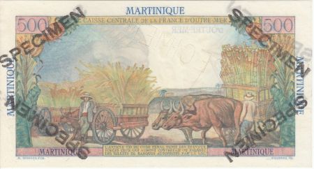 Martinique 500 Francs Pointe-À-Pitre - 1946 Spécimen