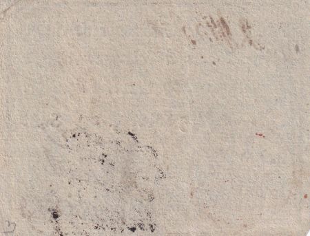 Mayence 5 Sols Noir - Tampon rouge - Mai 1793 - Série A