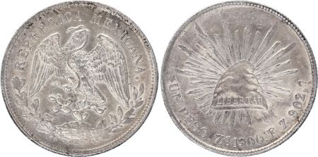 Mexique 1 Peso Emblème national - 1900 Zs FZ