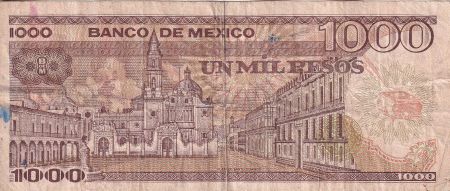 Mexique 1000 Pesos - Juana De Asbaje - 1985 - Série XY - P.85
