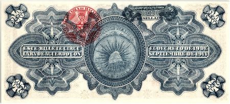 Mexique 20 Pesos Liberté - Volcan - Aigle et serpent - 01/12/1914