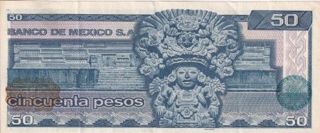 Mexique 50 Pesos - Benito Juarez - Urne Zapotèque - 1981 - Série LQ - P.73