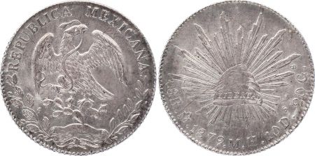 Mexique 8 Reales Emblème national - 1879 Mo MH Mexico