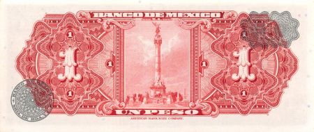Mexique MEXIQUE - 1 PESO 22-07-1970 - CALENDRIER MAYA