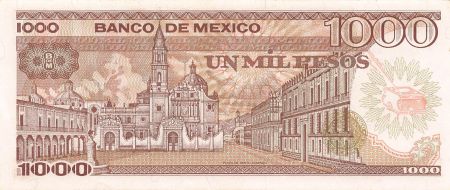 Mexique MEXIQUE  JUANA DE ASBAJE - 1000 PESOS 1985 - P.NEUF