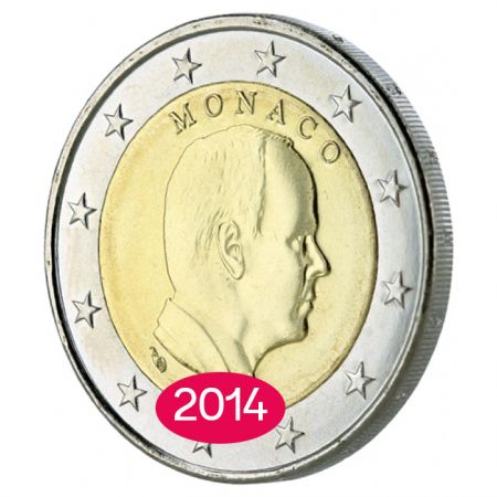 Monaco 2 euros MONACO 2014 (pièce de circulation)