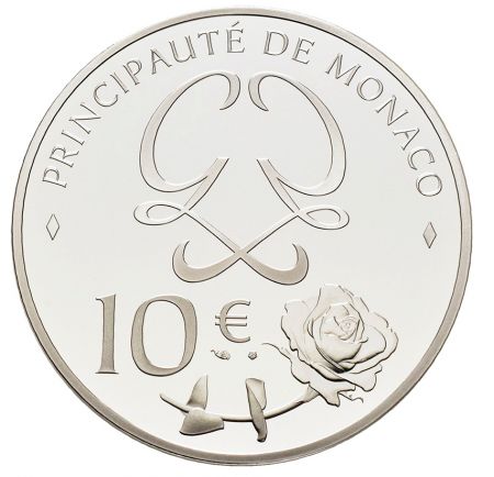 Monaco Coffret 10 Euros Grace Kelly 2019 - Argent - BE
