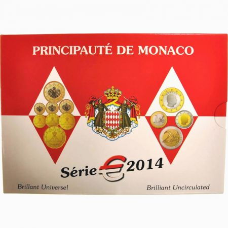 Monaco Coffret BU Euro 2014 - Monaco