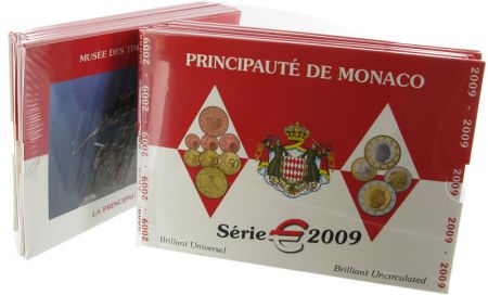 Monaco Coffret BU Euro MONACO 2009