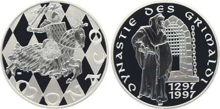 Monaco Médaille - Dynastie des Grimaldi - 1297-1997