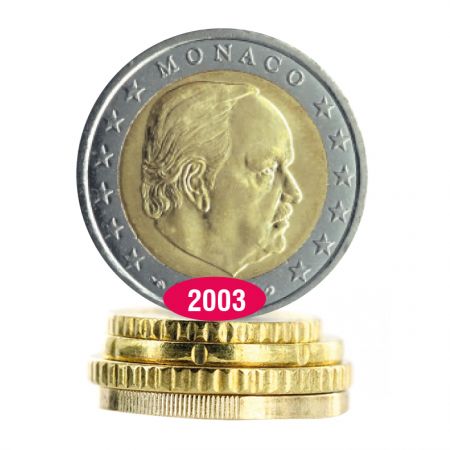 Monaco Série Euros MONACO 2003 (5 pièces)