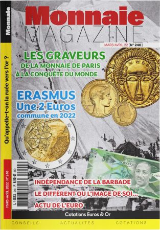 Monnaie Magazine n°240  Mars-Avril 2022