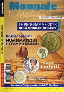 Monnaie Magazine n°243 - Septembre - Octobre 2022