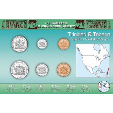 Monnaies du Monde - Trinidad-et-Tobago