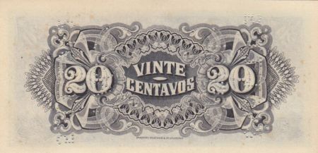 Mozambique 20 Centavos, Armoiries - Ornements - 1933 - SPL