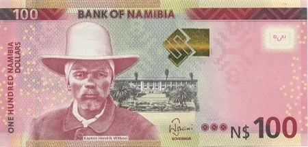 Namibie 100 Namibia Dollars Dollars, H.E. Dr Sam Nujoma