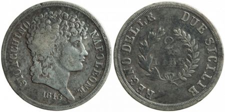Naples 2 Lire Joaquim (Murat) Napoléon - 1813