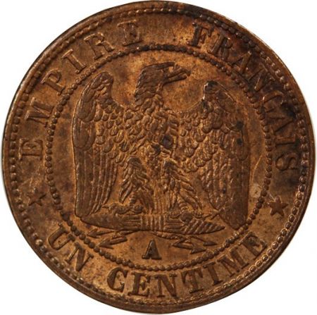 NAPOLEON III - 1 CENTIME 1861 A PARIS