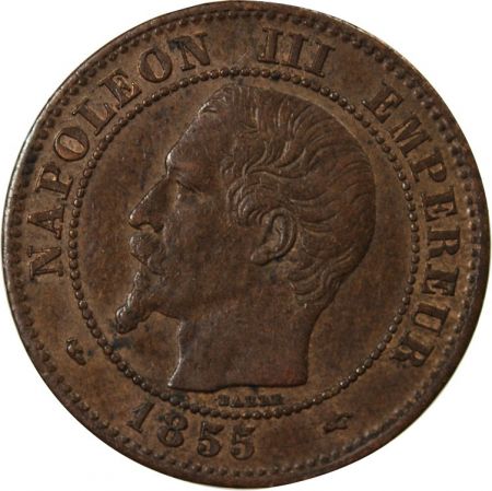 NAPOLEON III - 2 CENTIMES 1855 A PARIS - ANCRE