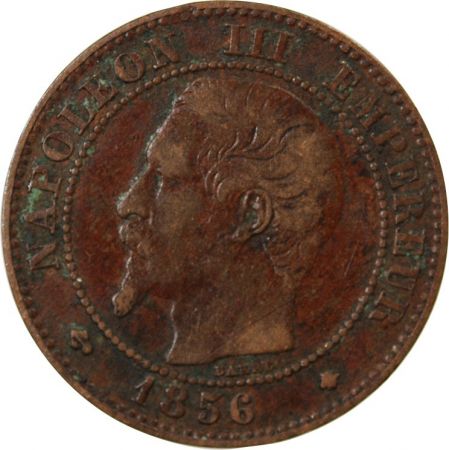NAPOLEON III - 2 CENTIMES 1856 BB STRASBOURG