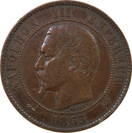 NAPOLEON III  VISITE IMPERIALE DE LILLE - MODULE DE 10 CENTIMES - 23 ET 24 SEPTEMBRE 1853