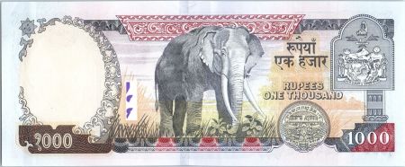 Népal 1000 Rupee Roi Gyanendra Bir Bikram - 2002 (ND)