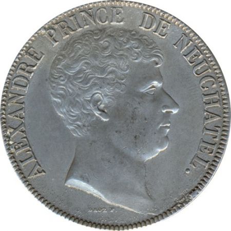 Neuchatel Pn.18.var 5 Francs, Alexandre de Neuchatel