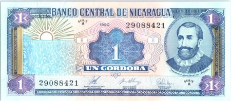 Nicaragua 1 Cordoba  F.H. Cordoba - 1990 - Série A