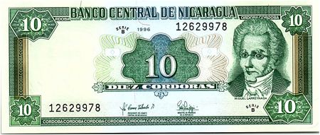 Nicaragua 10 Cordobas Miguel Larreynaga - 1996 - Neuf