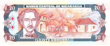 Nicaragua 20 Cordobas Général A. C. Sandino - Emmanuel Mongalo - 1995 Série B